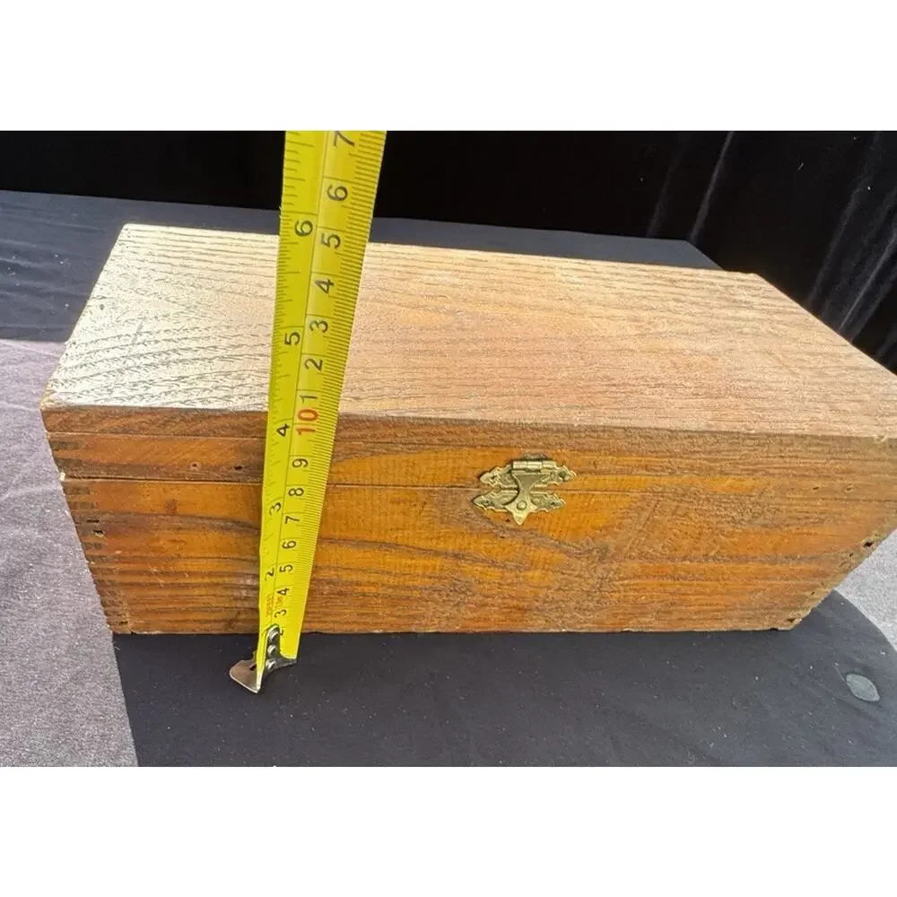 Antique Bliss Boys Union Tool Chest No 600B Wood Box Storm King Door Hanger